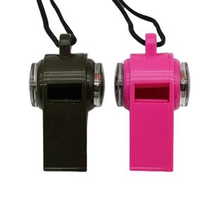 Silbato de Supervivencia Multifuncional con Brújula, Termómetro, Luz LED, Encendedor, Tabletas de Purificación de Agua para Camping y Senderismo - Product Image 1
