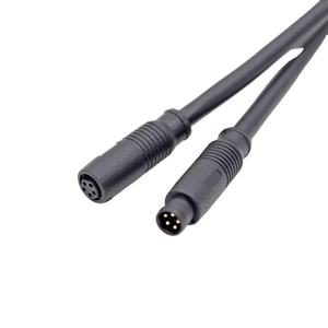 מפעל M8 <span class=keywords><strong>3</strong></span> <span class=keywords><strong>4</strong></span> <span class=keywords><strong>5</strong></span> 6 8 קוד סיכות הצמד נקבה זכר ישר עובר ישר עם מחבר כבלים ללא מגן 1M <span class=keywords><strong>PVC</strong></span> - Product Image 1