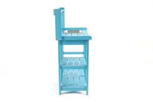 Étagère de jardin multi-niveaux en <span class=keywords><strong>plastique</strong></span> imitation bois, optimisée <span class=keywords><strong>pour</strong></span> l'espace, <span class=keywords><strong>pour</strong></span> la plantation verticale dans les petits espaces - Product Image 5