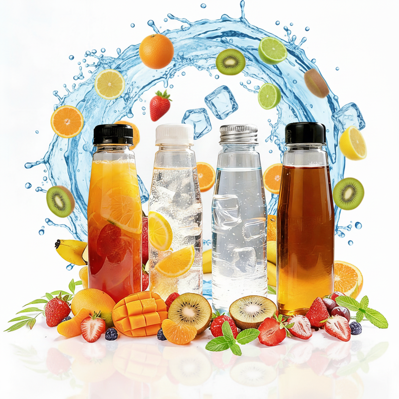 Small MOQ for Clear 250ml PET