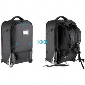 Muestra gratuita de maleta con ruedas para cámara, de gran capacidad, personalizada para viajes, con ruedas para transportar la cámara. - Product Image 5