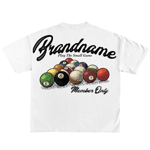 Camiseta estampada de estilo urbano informal para hombre, para verano, ropa de marca privada al por mayor, producto superventas, camisetas para hombre - Product Image 5