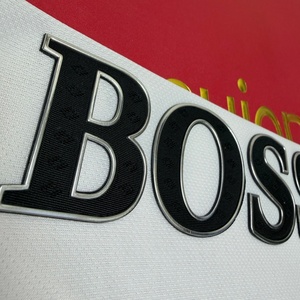 Patchs en TPU personnalisés avec lettres en relief 3D, estampage à chaud, logo, étiquette de transfert thermique, autocollant pour vêtements - Product Image 2