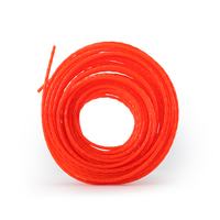 Accessoires pour débroussailleuse à gazon, fil de coupe en nylon gaufré, largeur de coupe 0,105 pouces, hauteur maximale 4,0 mm, hauteur minimale 1,6 mm