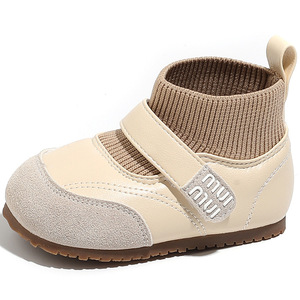 <span class=keywords><strong>Stivaletti</strong></span> Invernali per Bambine 2025, Nuovi Modelli Foderati in Pile, Suola in <span class=keywords><strong>Gomma</strong></span> Spessa e Calda, Scarpe da Principessa per Bambine - Product Image 1
