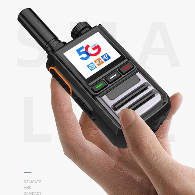 CQFF BQ-220 DMR 4G Android Rugged Handheld Smartphone PTT Walkie Talkie POC IPX6 Water Resistant >50km Range Public Network Two