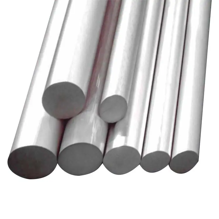 Barra redonda de aluminio de alta velocidad, suministro directo de fábrica, 6/7, 6063, 4/5/6065 pulgadas de diámetro