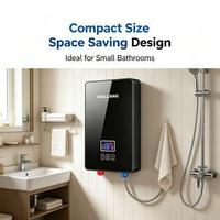 Nouveau chauffe-eau électrique sans réservoir haute puissance mural compact à chauffage instantané et température constante pour usage domestique et cuisine rapide