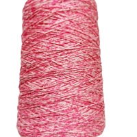 Fil à tricoter à la main au crochet, fil mélangé polyester/coton, fils à tricoter en lin, dentelle au crochet