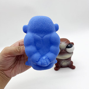 Jouet Squishy Gorille à Yeux Saillants Portable et Durable en Gros – Jouet Anti-Stress Unique et Amusant en Silicone pour Tous les Âges – Soulagement Instantané - Product Image 3