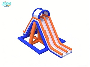 Customized Design Commercial Inflatable Floating Games Crazy Water Aqua Park Playground <strong>Slide</strong> Equipment On Sea - Product Image 3