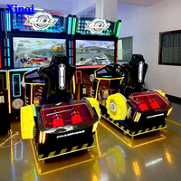 Machine d'arcade simulateur d'intérieur grand format, prix d'usine, vente chaude, garantie 1 an, jeu de course de drift fou pour adultes et enfants