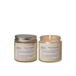 Premium Quality Long-Lasting Fragrance Eco-Friendly <strong>Aroma</strong> Soy Wax Jar Scented <strong>Candle</strong> - Product Image 5