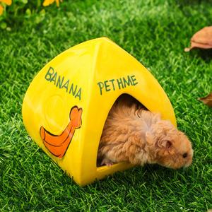 Nido de Cerámica para Hámster, Jaula para Mascotas, Diseño de Oso Dorado, Multicolor, Refrigerante, Desmontable, Lavable, Casa de Hielo con Forma de Tarro de Miel - Product Image 5