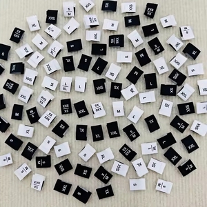 Bán buôn Chất lượng cao dệt quần áo kích thước nhãn trong S M L XL XXL XXXL siez nhãn cho hàng may mặc Giày túi quần áo - Product Image 6