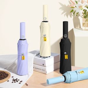 Paraguas Plegable Automático de Alta Calidad con 24 Varillas, Protección UV, Resistente al Viento e Impermeable, con 105 cm de Diámetro y Logotipo Personalizado - Product Image 4
