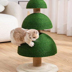 Poteau d'escalade pour animaux de compagnie en sisal personnalisé avec griffoir, fabriqué par un fabricant de meubles - Product Image 3