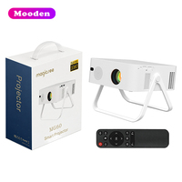 Mini projecteur intelligent F MG60, résolution native 1080P Full HD, compatible 4K, 350 lumens ANSI, système Android, WiFi, projecteur de cinéma maison