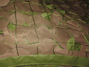 Toile de ngụy trang màu xanh lá cây ngụy trang dù để che nắng Net 5x8 mét - Product Image 3