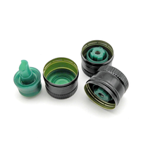 Bouchons ROPP en aluminium et plastique anti-effraction 31,5*24 mm pour bouteille d'huile d'olive avec bec verseur pop-up – Vente en gros
