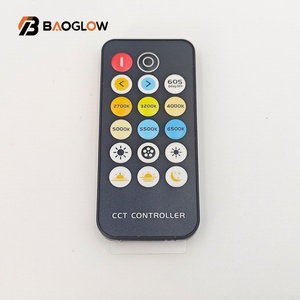 2025 ขายส่งนวัตกรรมใหม่ 17 ปุ่ม DC 5V-24V ไร้สาย Rf ควบคุมไฟ LED แบบมินิ CCT ไฟ LED แบบมินิ DC แถบไฟหรี่แสงได้ พร้อมรีโมทคอนโทรล Rf - Product Image 4