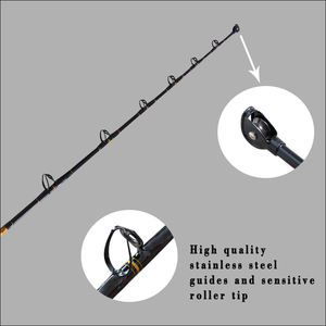 Canne à pêche OEM 1,8 m en acier inoxydable monobrin avec poignée composite/EVA et guides en acier inoxydable pour la pêche en mer (espèces cibles) - Product Image 3