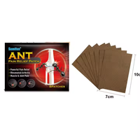 Soulagement des douleurs articulaires et des entorses musculaires Herbes chinoises Patch fourmis noires Application corporelle Patchs de soutien musculaire