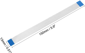 50mm <span class=keywords><strong>1mm</strong></span> Pitch 12 pins <span class=keywords><strong>FPC</strong></span> ffc linh hoạt Ribbon Cable một loại cho sử dụng điện tử-cho LCD TV & DVD Player 5 cái Bộ - Product Image 2