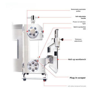 Scie à os électrique commerciale en acier inoxydable pour boucherie - Product Image 2