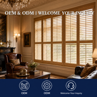 Volets de plantation, revêtements de fenêtres sur mesure, fabricant OEM ODM, solutions de vente en gros pour les revendeurs et les projets d'aménagement intérieur