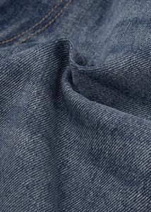 ผ้าทอสีฟ้าผ้าเดนิมจากเวียดนามผ้าฝ้ายฟอกสีปานกลางตรงขนาดกลาง - Product Image 4