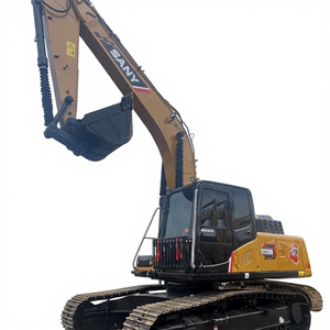 Excavatrice d'occasion SANY SY235C 23,5 tonnes Pompe hydraulique Isuzu Cylindres Kawasaki Capacité de la benne 1,15 m Équipement de construction - Product Image 1