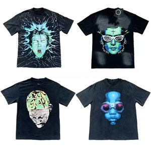 เสื้อยืด NFC คุณภาพสูง เสื้อผ้าผู้ชาย สไตล์ Y2K สตรีทแวร์ เสื้อยืดสั่งทำพิเศษ ผ้าฝ้าย 100% เสื้อยืดลายดาววินเทจสำหรับผู้ชาย - Product Image 1