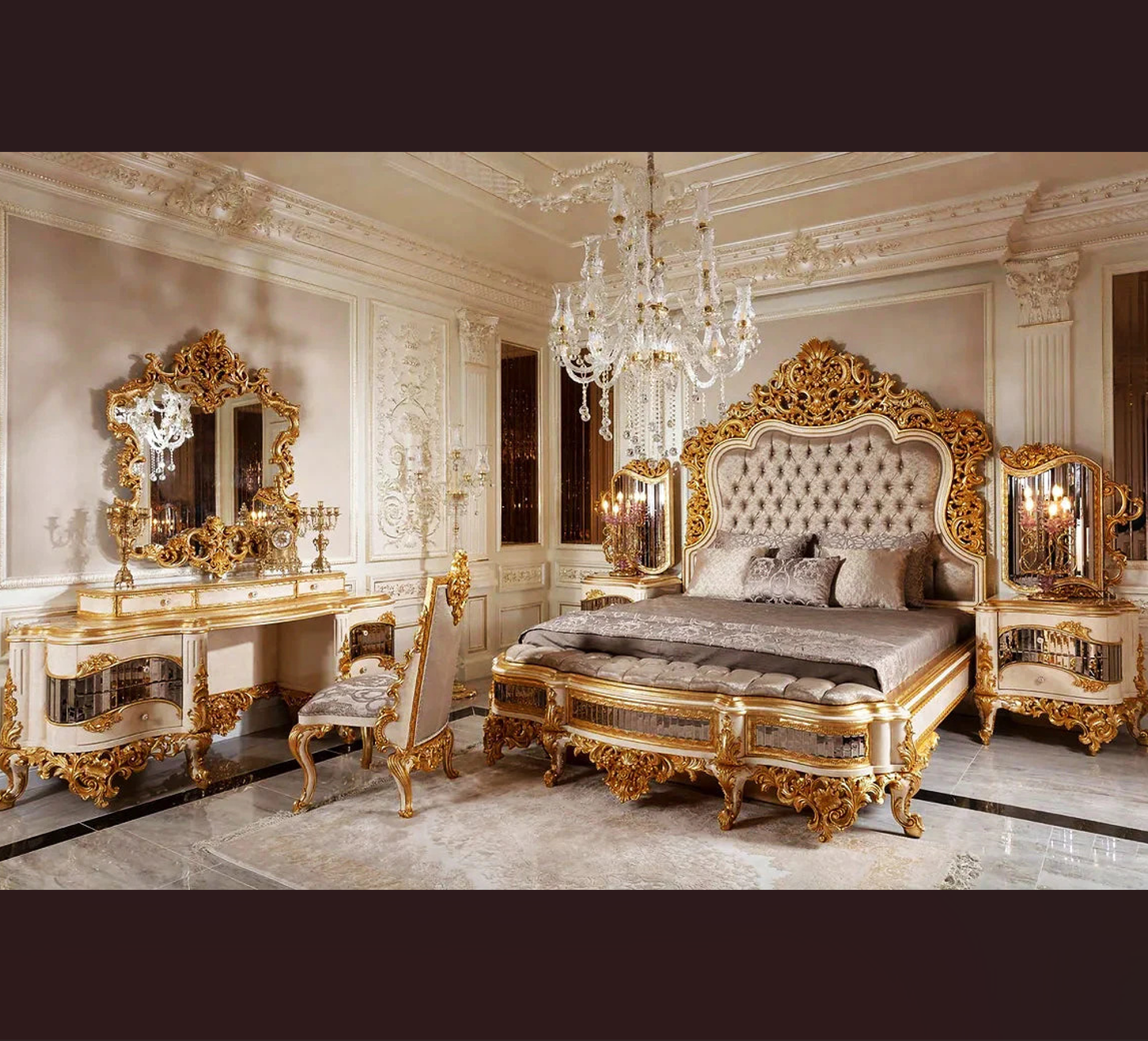 Verified Supplier Baroque Bed Frame Hand-Carved European Design |  Alibaba.com, image size:1451x1316