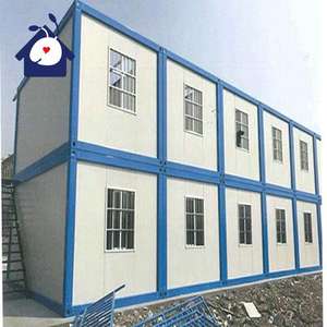 Casa de contenedores prefabricada plegable lista para usar de 20 pies prefabricada directa de fábrica - Product Image 1