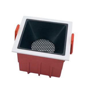 <span class=keywords><strong>3</strong></span> سنوات الضمان Bridgelux 7W 10W 12W العميق مكافحة وهج الجدار غسالة راحة جولة مربع ضوء ساقط من السقف COB LED بقعة ضوء - Product Image 5