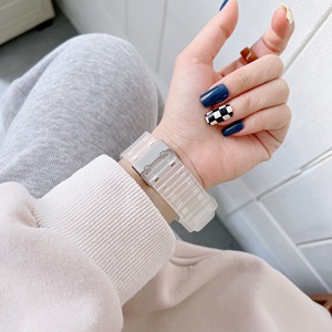 Pulsera <span class=keywords><strong>de</strong></span> Silicona Integrada para <span class=keywords><strong>Apple</strong></span> <span class=keywords><strong>Watch</strong></span>, Correa Inteligente <span class=keywords><strong>de</strong></span> 38mm, 42mm, 44mm, 45mm y 46mm, <span class=keywords><strong>Serie</strong></span> 11, 10, 9, 8, 7, <span class=keywords><strong>6</strong></span>, 5 Cajas - Product Image 5