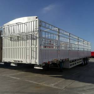 OYJD Design Test pratique Spécifications 68cbm Big White Cargo Box Clôture Semi-remorque Transport sur route de montagne en vente - Product Image 6