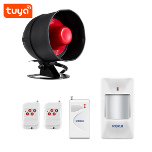 Kit de Altavoz con Wi-Fi Tuya, Sirena de <span class=keywords><strong>Alarma</strong></span> de Seguridad de 110dB, Sensor de Rotura de Vidrio, Fácil Instalación, Sistema de Seguridad para el Hogar - Product Image 1