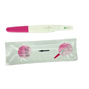 Yüksek kaliteli tıbbi tedarik tek kullanımlık kolay hızlı 25miu/Ml İdrar Midstream gebelik testi kadınlar için - Product Image 6