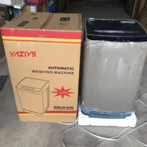 Volledig 12Kg Automatische Single Tube Top Loader Draagbare Wasmachine Met Droger Grote 7Kg 8Kg Wash Clothl 10kg 15Kg 20Kg