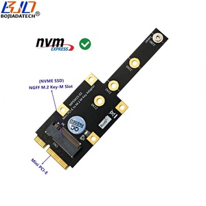 Kartu Adaptor Konverter Mini PCI-E MPCIE ke NGFF M.2 Key-M 2230 2242 2260 2280 M2 NVME SSD Grosir Pabrik - Product Image 1
