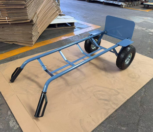 150 किलोग्राम क्षमता के बोरे ट्रक फोल्डिंग ट्रॉली हैंड कार्ट पैकिंग जिसमें ओएम निर्माण से गोदाम के उपयोग के लिए सुरक्षात्मक हैंडल के साथ बॉक्स में - Product Image 3