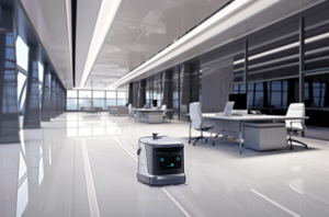 روبوت تنظيف تجاري 4 في 1 مع وظائف الغسيل والمسح والكنس والتنظيف بالشفط للمستودعات والمصانع مع إعداد سهل وتخطيط المسار - Product Image 5