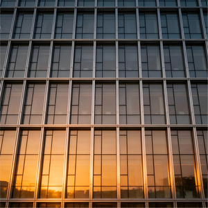 Mur-rideau en verre moderne sur mesure NUOXIN - Solutions de <span class=keywords><strong>façade</strong></span> extérieure et de murs vitrés pour immeubles de bureaux 6063-T6 - Product Image 2