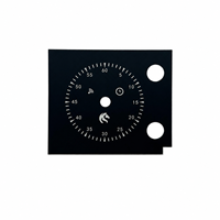 Étiquette autocollante personnalisée pour panneau de commande, sérigraphie, plaque signalétique, superposition graphique, étiquette électrique pour minuteur de compte à rebours