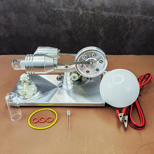 Modèle de <span class=keywords><strong>moteur</strong></span> à air chaud <span class=keywords><strong>Stirling</strong></span> jouet éducatif générateur d'électricité coloré - Product Image 3