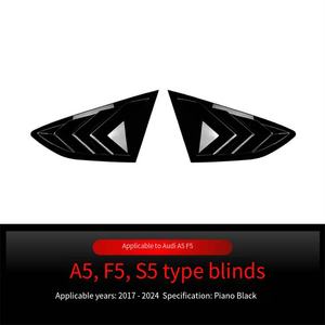 Veidt Convient pour Audi <span class=keywords><strong>A5</strong></span> S5 F5 <span class=keywords><strong>Sportback</strong></span> Quatre Portes 2017-2024, Autocollant de Modification de Fenêtre Triangulaire - Product Image 5