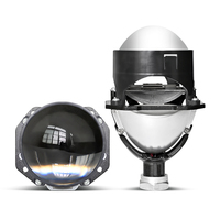 Aurora 2.5 pouces voiture projecteur LED feux de croisement 35/45W double lumière lentille Bi LED projecteur phare pour voiture moto