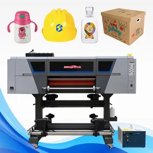 dtf printer all in one uv printer ink uv film ink dtf uv sticker printer inkjet 2 in 1 24inch roll to roll printing machine